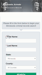 Mobile Screenshot of minnesotaarrests.org